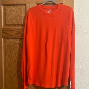 Under Armour Men's Vibrant Orange Crewneck Shirt